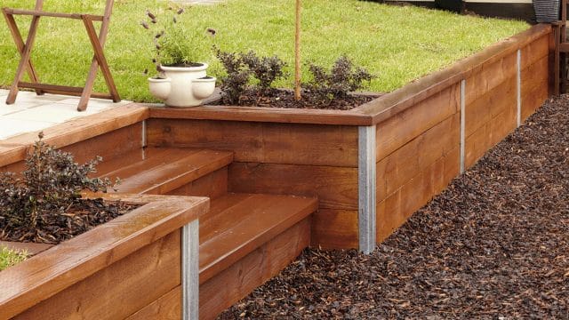 Timber Sleeper Walls
