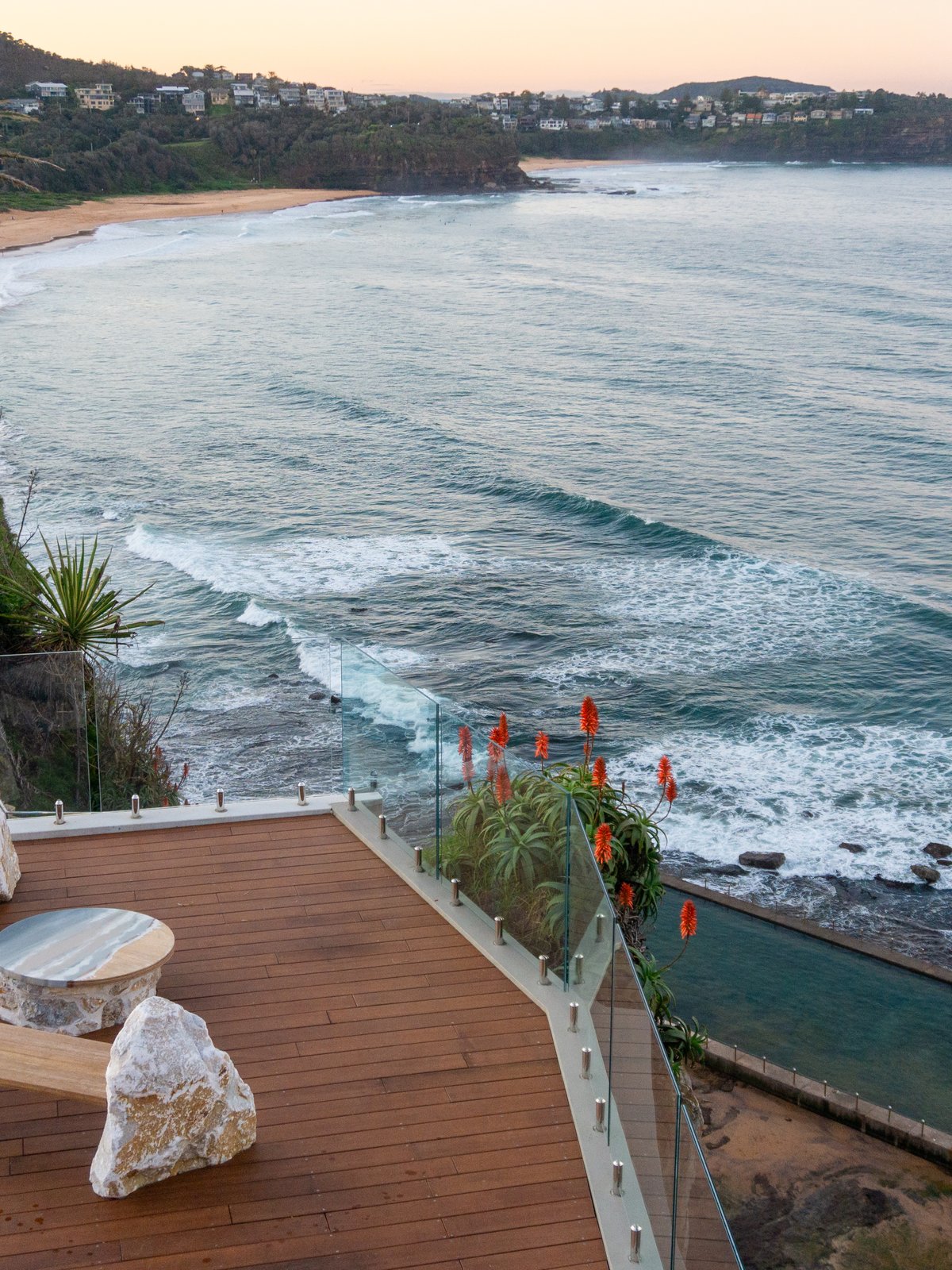Newport clifftop after deck aerial, Mother Nature's Landscapes