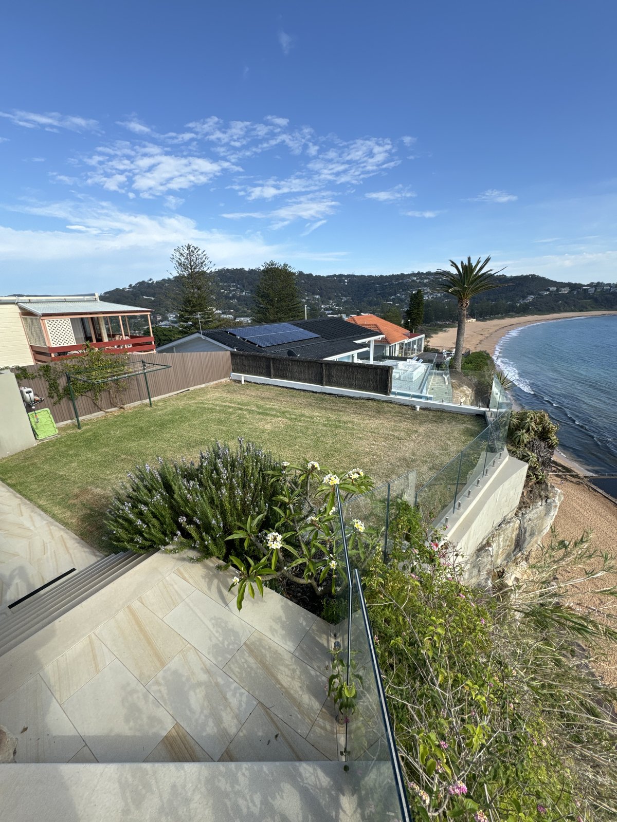 Newport clifftop before lawn, Mother Nature's Landscapes